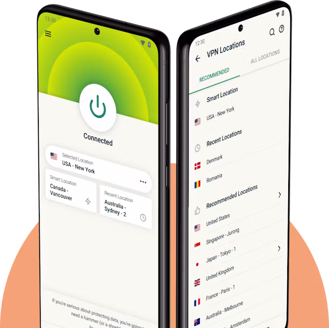 Android telefoni s ExpressVPN-om